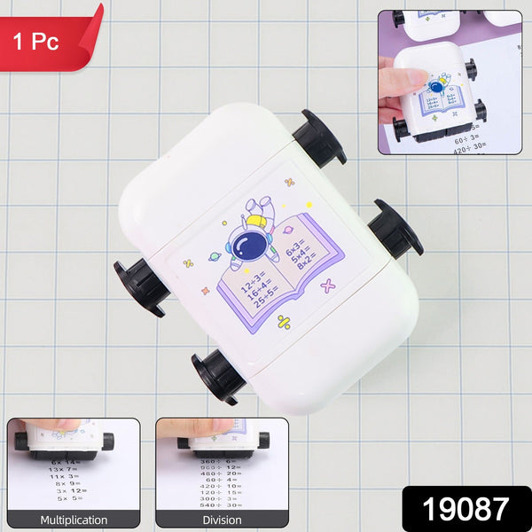 Kids Educational Automatic Math Problem Rolling Stamp (1 Pc) - justgrabit.in | Just Grab It