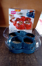 Supermom Lotus Shape Rotating Dry Fruit & Snack Organizer Box Compartments (1 Pc) - justgrabit.in | Just Grab It