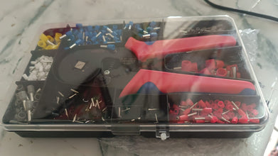 Approx 1200 Piece Ferrule Crimping Tool Kit Set - justgrabit.in | Just Grab It