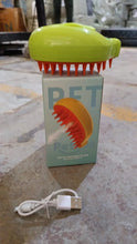 3 - in - 1 Cat Steamy Brush – Self - Cleaning Pet Grooming & Hair Removal Comb - Justgrabit Inc.