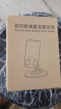 Rotating Foldable Mobile Stand – Height & Angle Adjustable Phone Holder for Desk (1 Pc) - Justgrabit Inc.