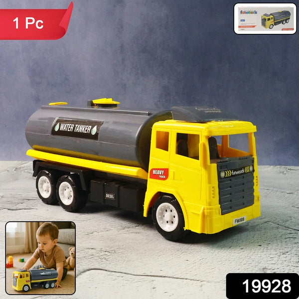 Funwoods Water Tanker Toy Truck - (1 Pc) - justgrabit.in | Just Grab It