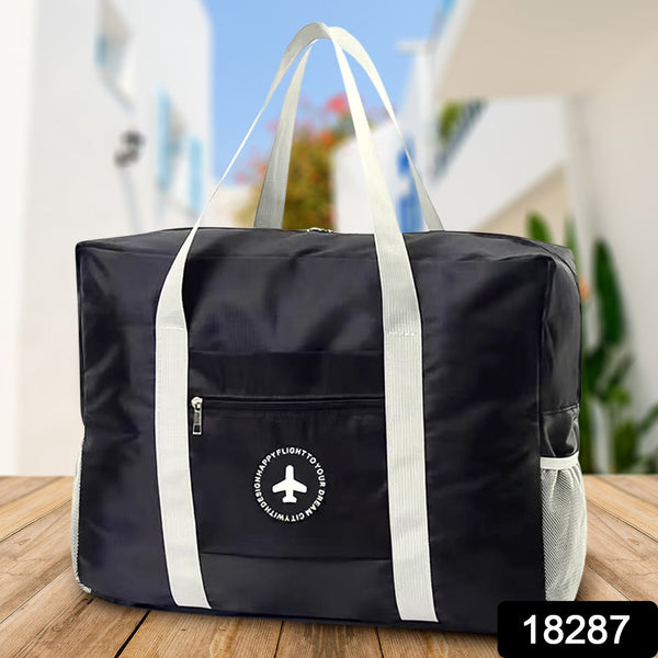 Travel Bag Foldable Luggage Large Zipper Bag (1 Pc) - justgrabit.in | Just Grab It