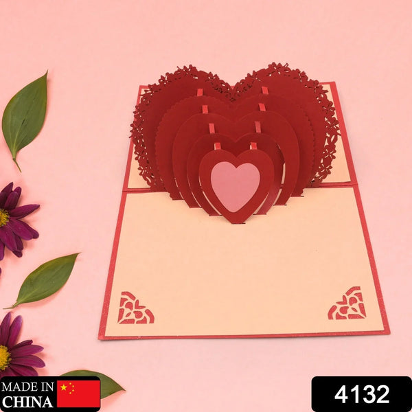 3D - Up Greeting Card (1 Pc): Birthday, Love, Christmas - justgrabit.in | Just Grab It