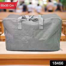 Multi - Purpose Large Capacity Bag with Zip Closure (55×35 CM / 1 Pc) - justgrabit.in | Just Grab It