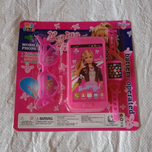 Barbiee Musical Phone, Watch & Glasses Set for Girls – ABS Calling Toy (3 - Piece, Battery Not Included) - Justgrabit Inc.