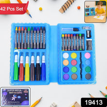 42 - Piece Complete Kids Art & Craft Stationery Set - justgrabit.in | Just Grab It
