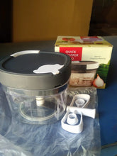 2in1 Handy Chopper And Slicer For Home & kitchen (600ML Capacity) - Justgrabit Inc.