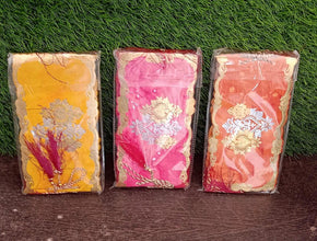 Wedding Gift Envelopes pack of 5 pcs Money Cash Gift Cover Shagun Birthday Marriage, Baby Shower, Anniversary, Money Envelope Lifafa Envelope Multicolor Premium Envelope (5 Pcs Set) - Justgrabit Inc.