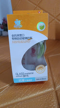 Glass Baby Feeding Bottle with Handles & Straw (240 ML / 1 Pc) - justgrabit.in | Just Grab It