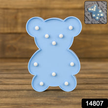 Teddy Bear Shape LED Decorative Night Light (1 Pc) - justgrabit.in | Just Grab It