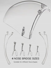 Multipurpose Clear Face Shield Anti - fog Anti - Scratch Protective Fashion Wear for Men - Justgrabit Inc.