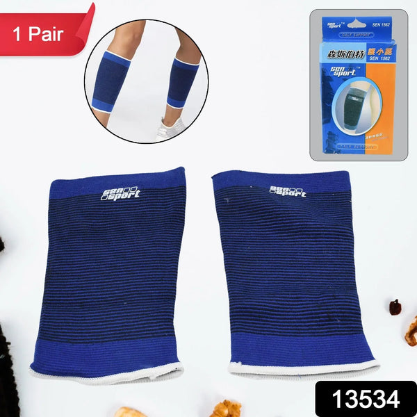 Calf support for men pain relief Leg Wrap Calf Brace Compression (1 Pair / With Color Box) - justgrabit.in | Just Grab It