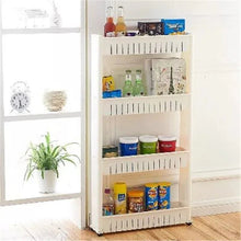 Multipurpose 4 Layer Space Saving Storage Organizer Rack Shelf - Justgrabit Inc.
