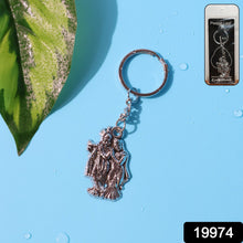 Radha Krishna Metal Keychain (1 Pc) - justgrabit.in | Just Grab It