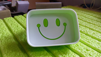 Portable Travel Soap Dish Box – Cute Cartoon Smile Face Draining Container - justgrabit.in | Just Grab It