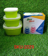 3 Pc Multi - Purpose Container used in all kinds of household and official purposes for storing food and stuffs etc. - Justgrabit Inc.