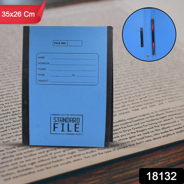 Standard file plastic clip, File Folder Paper Holder Documents File (35×26 Cm / 1 Pc / MOQ : - 4 Pc) - justgrabit.in | Just Grab It