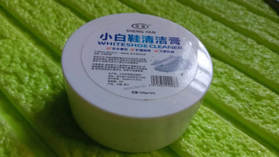 Stain Remover Cleansing Cream for Shoe Polish Sneaker Cleaning Kit Shoe Eraser Stain Remover White Rubber Sole Shoe Cleaner White Shoe Cleaning Cream Stain Remover (120 Gm Approx) - Justgrabit Inc.