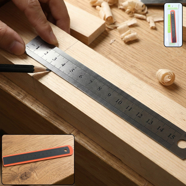Precision Measuring Ruler Scale (15 cm ,1 Pc) - justgrabit.in | Just Grab It
