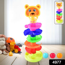 5 Layer Ball Drop and Roll Swirling Tower Educational Toy (1 Pc) - justgrabit.in | Just Grab It