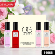 OG Beauty Luxury Pure Elegance Eau De Parfum Gift - (4 Pc / Set / 20 ML) - justgrabit.in | Just Grab It