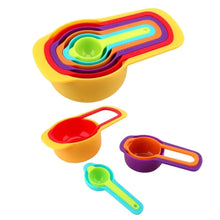 Plastic Measuring Spoons for Kitchen (6 pack) - Justgrabit Inc.