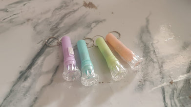 Mini LED Flashlight Keychain Torch (Mix Color & 1 Pc) - justgrabit.in | Just Grab It