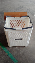 Large Foldable Laundry Basket with Wheels - justgrabit.in | Just Grab It