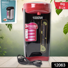 Stainless steel Electric Airport Thermos Kettle Thermo Pot, kettle (1000W / 8 Ltr.) - justgrabit.in | Just Grab It