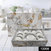 Ceramic Tea / cups and Saucer / Rakabi Set of 12 Pcs - Justgrabit Inc.