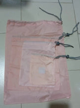 Travel Storage Bag Set – Waterproof Nylon Drawstring Organizers for Clothes & Shoes (4 Pc) - justgrabit.in | Just Grab It