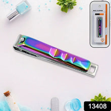 Stainless Steel Folding Portable Large Nail Clippers with Nail File (1 Pc) - justgrabit.in | Just Grab It
