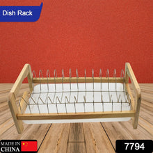 STAINLESS STEEL DRAIN BOWL STORAGE RACK HOLDER PLATE DISH CUTLERY CUP RACK WITH TRAY KITCHEN SHELF STAND - justgrabit.in | Just Grab It