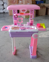 Big Beauty Set Suitcase On Wheel, The Ultimate Beauty Set On Wheels for Girls, Makeup Kit is Easy to Clean & Use, Portable Beauty Set with 25 Pieces for 3 Years BIS Approved. (Beauty Set Trolley) - Justgrabit Inc.