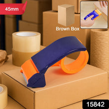 45mm Hand Tape Dispenser Packing Packaging Boxes Roll Roller Cutter - justgrabit.in | Just Grab It