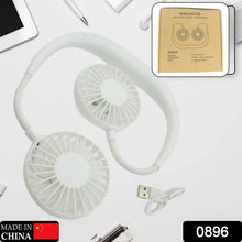 USB Rechargeable Wearable Neckband Fan - Justgrabit Inc.