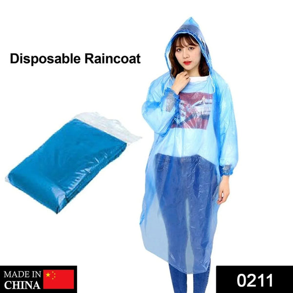 Disposable Easy to Carry Raincoat - Justgrabit Inc.