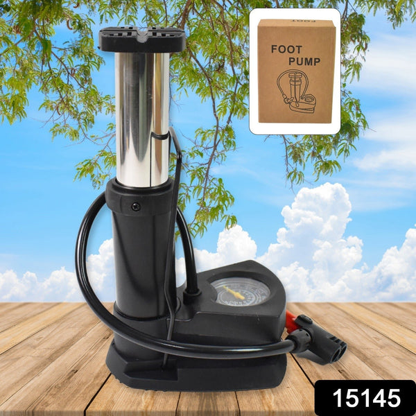 Portable Mini Bike Pump / Cycle Pump Foot (1 Pc) - justgrabit.in | Just Grab It
