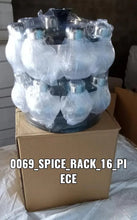 Multipurpose Revolving Plastic Spice Rack Set (16pcs) - Justgrabit Inc.