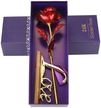 24k Gold Rose,hicoosee Gold Foil Plated Rose with LOVE Stand and Gift Box for Anniversary, Birthday, Wedding , Christmas ,Thanks giving - Justgrabit Inc.