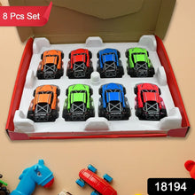 Mini Pull Back Racing Car Widely Used By Kids & Children (8 Pcs Set / Mix Color) - justgrabit.in | Just Grab It