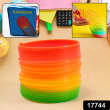 Rainbow Slinky Spring Toy – Compact, Portable Fun Toy for Kids & Adults, Great for Birthdays (1 Pc) - Justgrabit Inc.