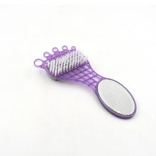 4 in 1 Pedicure Tool – Pumice, Brush, Scrubber & File for Soft Feet - justgrabit.in | Just Grab It