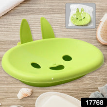 Soap Box Drain soap Box Cute Rabbit Shape Double soap Bowl Box Plastic Rack Storage Rack Bathroom Toilet Storage Box ,Sabudani - Justgrabit Inc.