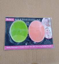 Bath & Facial Cleansing Brush, Soft Silicone Face Scrubber (2 Pc Set) - Justgrabit Inc.