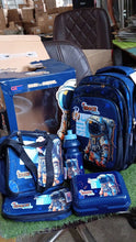 5 in 1 School Bag Includes lunch bag, 14 inch School Bags, water bottle & pencil case in box packing (1 Set / Mix Color)) - justgrabit.in | Just Grab It