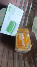 Ice Cube Tray with Lid 32 Grid, Storage Box Kitchen Bar Tool (1 Pc) - justgrabit.in | Just Grab It