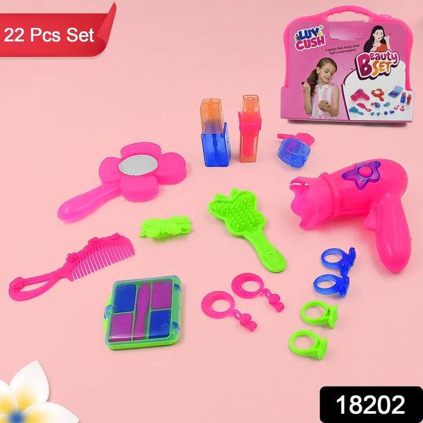 Briefcase Beauty toy, Beauty Set with (Approx 22 Pcs Set) - justgrabit.in | Just Grab It