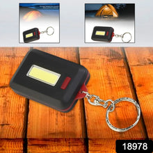 LED Keychain COB Light with Hook & Loop Sticker. 3 Light Modes (1 Pc / Battery Not Included) - Justgrabit Inc.